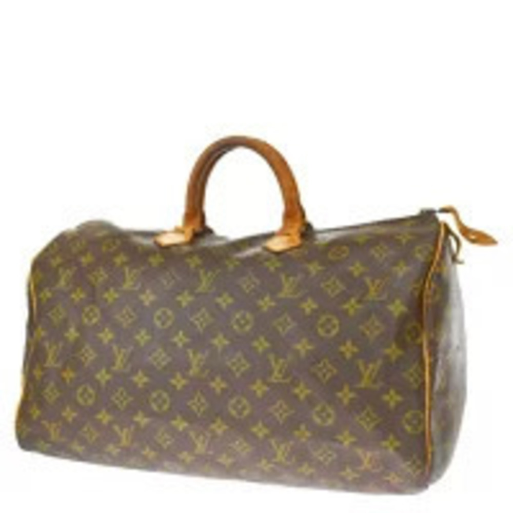 Louis Vuitton Speedy Boston Monogram Leather Brown